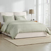 Savi 3 Piece King Size Duvet Set Sage Green Linen Cotton and Cashmere BM331971