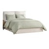 Savi King Size Duvet, Sage Green Linen, Cotton and Cashmere Fabric