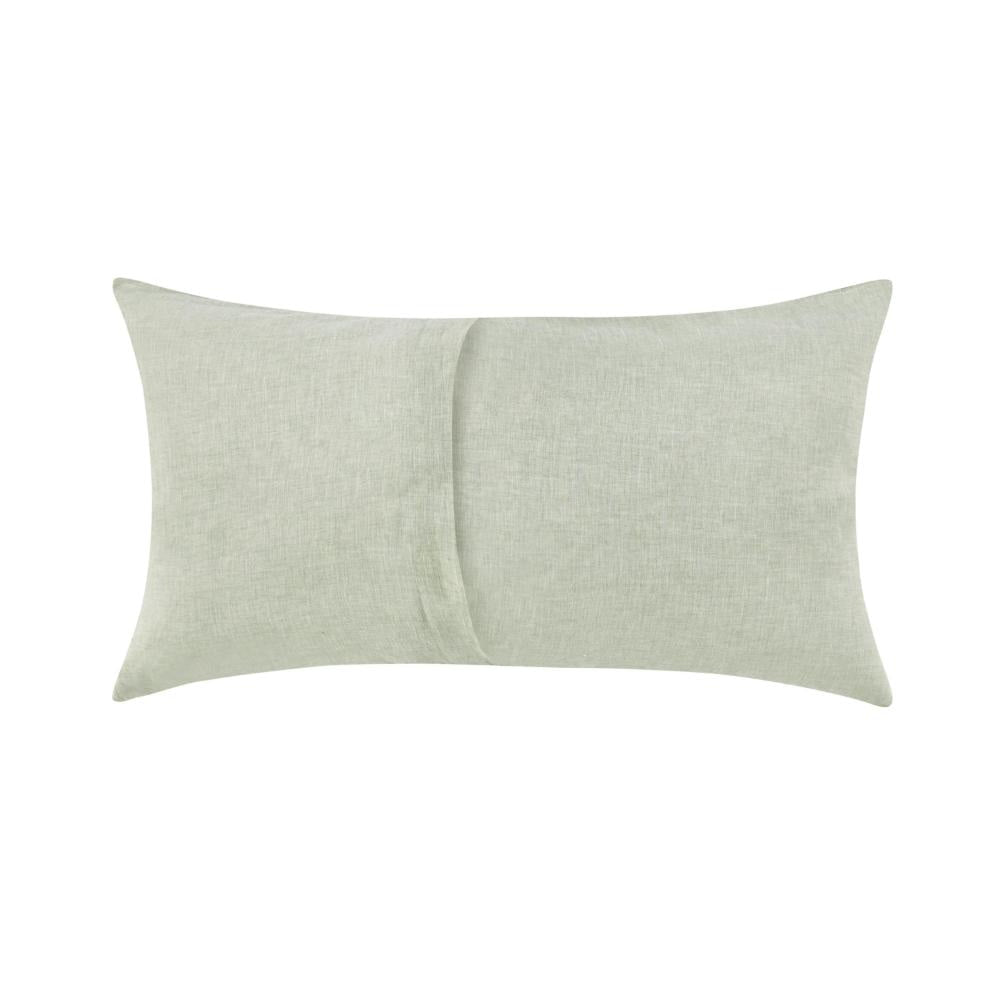 Savi Lumbar King Pillow Sham Sage Linen Cotton Cashmere 20x36 BM331975
