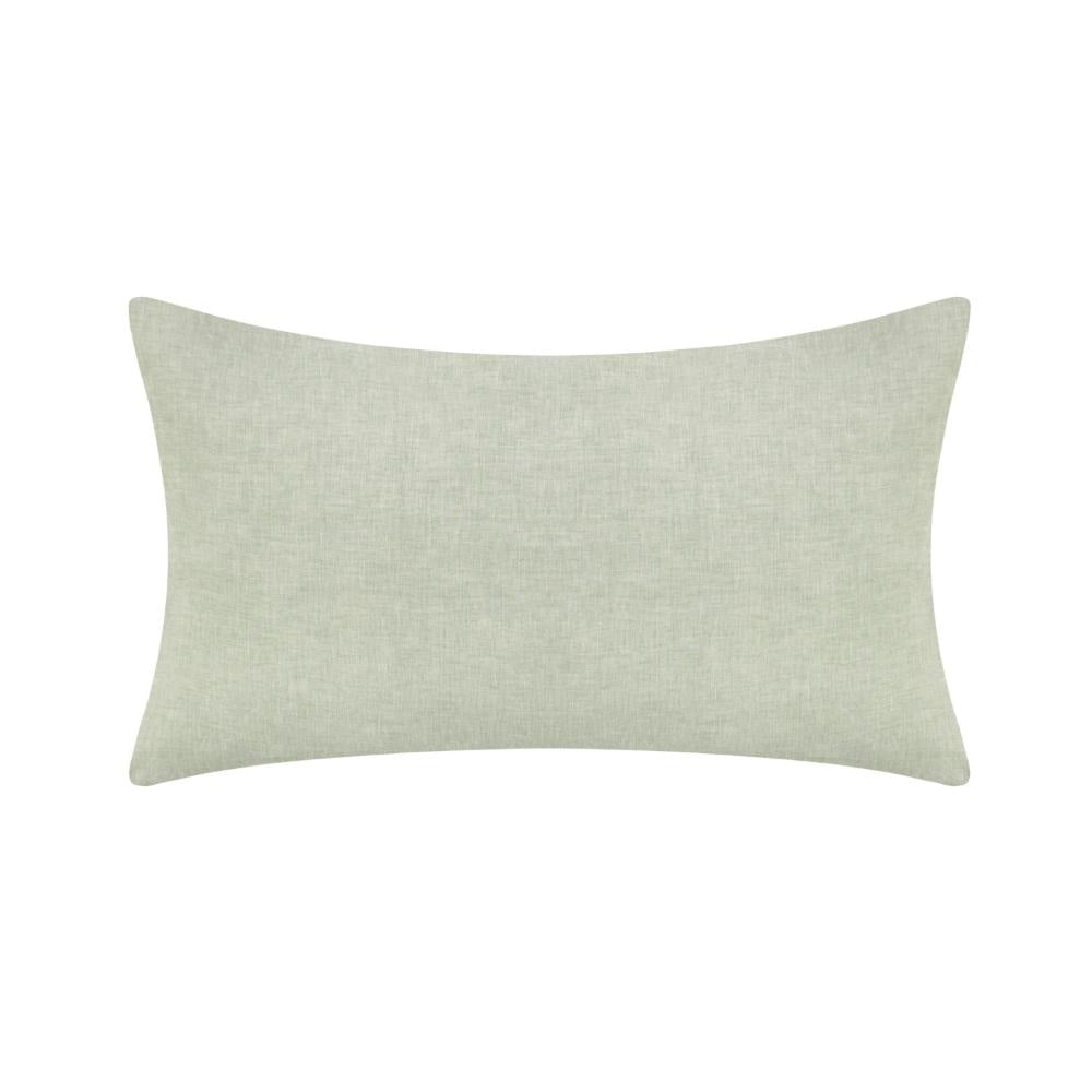 Savi Lumbar King Pillow Sham, Sage Linen, Cotton, Cashmere, 20x36