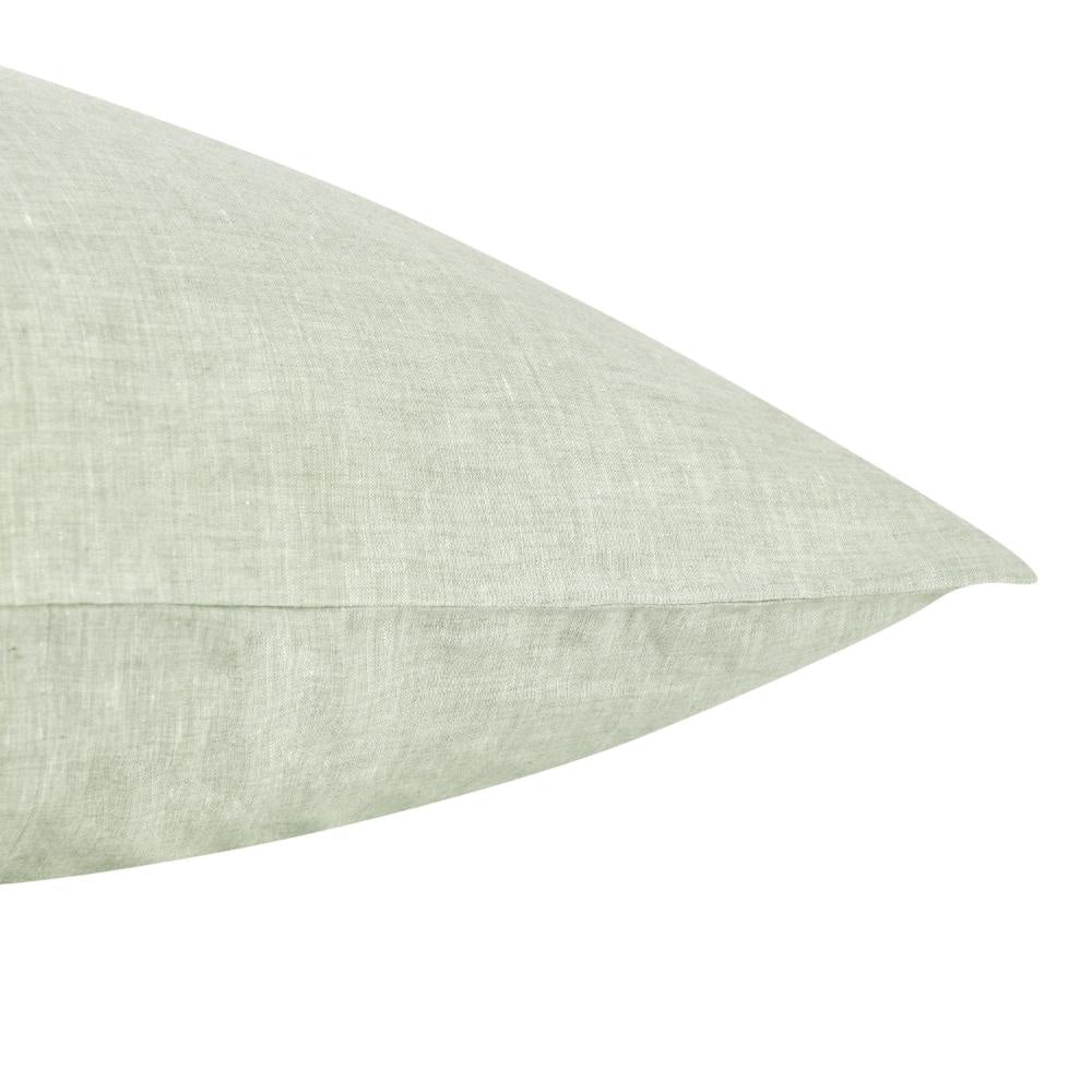 Savi Standard Pillow Sham Sage Green Linen Cotton Cashmere 20x26 BM331977