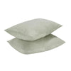 Savi Standard Pillow Sham Sage Green Linen Cotton Cashmere 20x26 BM331977
