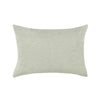Savi Standard Pillow Sham, Sage Green Linen, Cotton, Cashmere, 20x26