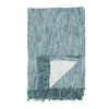 Avu Throw Blanket 50x70 lue Cotton and Polyester Knotted Tassels