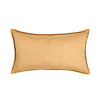 Romie Lumbar King Pillow Sham Honey Gold Rayon Velvet Cotton 20x36 BM331983