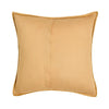 Romie Square Euro Pillow Sham Honey Gold Rayon Velvet Cotton 26 Inch BM331984