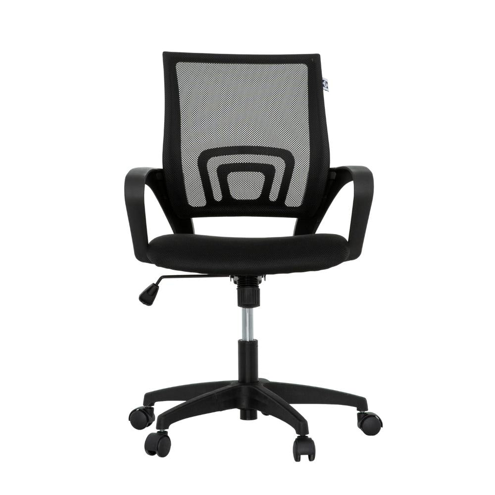 Sely Rolling Office Chair 35 Inch Adjustable Height and Black Mesh BM331998