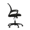 Sely Rolling Office Chair 35 Inch Adjustable Height and Black Mesh BM331998