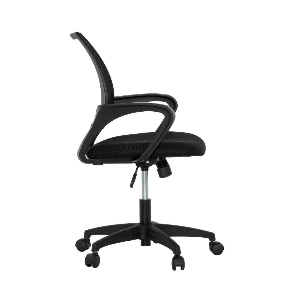 Sely Rolling Office Chair 35 Inch Adjustable Height and Black Mesh BM331998