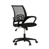 Sely Rolling Office Chair, 35 Inch Adjustable Height and Black Mesh
