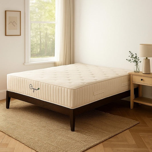 Wils Queen Size Mattress, Pocket Spring Plush Organic Latex, 10 Inch