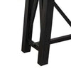 Pola Dining Table Dual Tone Gray and Brown Solid Pine Wood 79 Inch BM332051