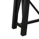 Pola Dining Table Dual Tone Gray and Brown Solid Pine Wood 79 Inch BM332051