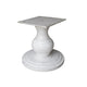 Ria Dining Table Brown and White Pine and Mango Wood 59 Inch Round BM332075