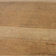 Ebb Dining Table 60 Inch Round Top Trestle Base Brown Pine Wood BM332083
