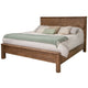 Olum King Size Platform Bed Panel Headboard Towny Brown Mango Wood BM332119