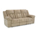 Ashley Kendy Power Recliner Sofa USB Ports Beige Brown Polyester 91 Inch BM332186