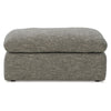 Ashley Yezi Ottoman Bench 24x42 Feather Fill Modern Granite Gray Polyester BM332211