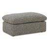 Ashley Yezi Ottoman Bench, 24x42, Feather Fill, Modern Granite Gray Polyester