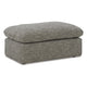 Ashley Yezi Ottoman Bench, 24x42, Feather Fill, Modern Granite Gray Polyester