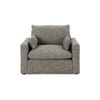 Ashley Yezi Armchair 2 Pillows Granite Gray Polyester Reversible Cushions BM332212