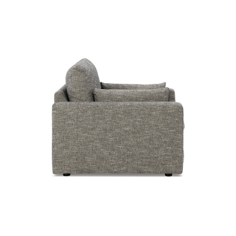 Ashley Yezi Armchair 2 Pillows Granite Gray Polyester Reversible Cushions BM332212
