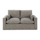 Ashley Yezi Loveseat 64 Inch 2 Pillows Granite Gray Polyester Foam Fill BM332213