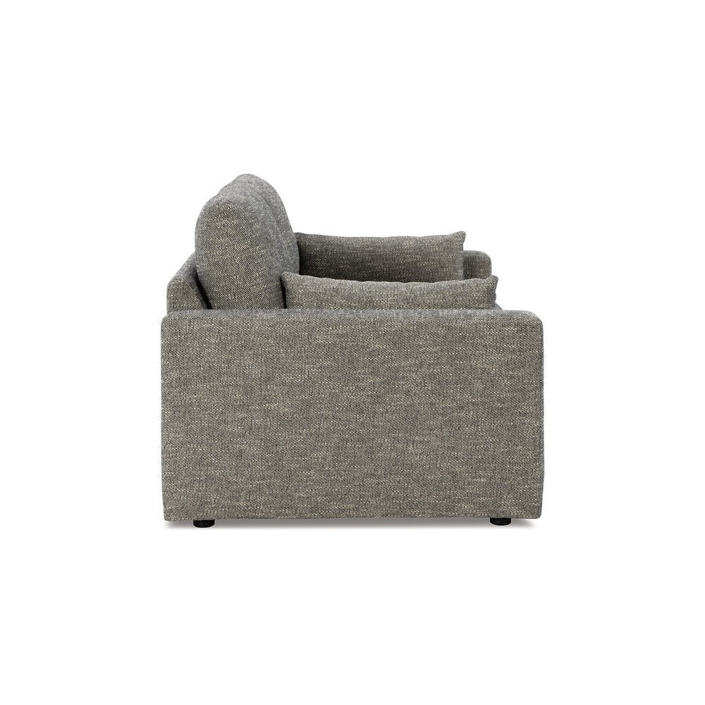 Ashley Yezi Loveseat 64 Inch 2 Pillows Granite Gray Polyester Foam Fill BM332213