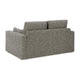 Ashley Yezi Loveseat 64 Inch 2 Pillows Granite Gray Polyester Foam Fill BM332213