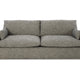 Ashley Yezi Loveseat 90 Inch 2 Pillows Granite Gray Polyester Foam Fill BM332214