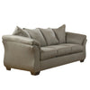 Ashley Dari Sofa, Cobblestone Gray Polyester, Foam Pillow Top Arms, 89 Inch