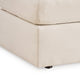 Ashley Meso Oversized Square Ottoman Oyster Ivory Nuvella Polyester 32 Inch BM332266