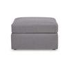 Ashley Meso Oversized Square Ottoman Granite Gray Nuvella Polyester 32 Inch BM332270