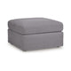 Ashley Meso Oversized Square Ottoman, Granite Gray Nuvella Polyester, 32 Inch