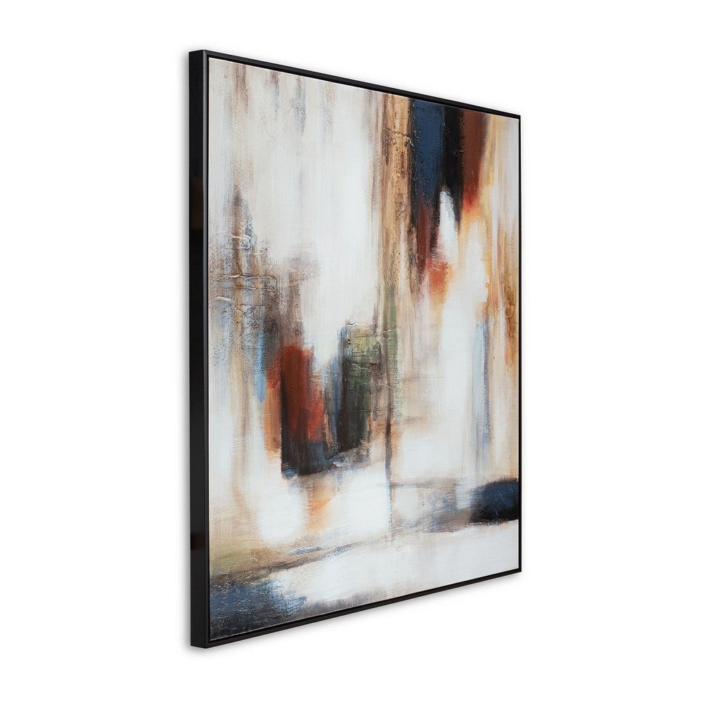 Ashley Geonie Wall Art Decor Framed Abstract Gallery Wrap Canvas 39x39 BM332303