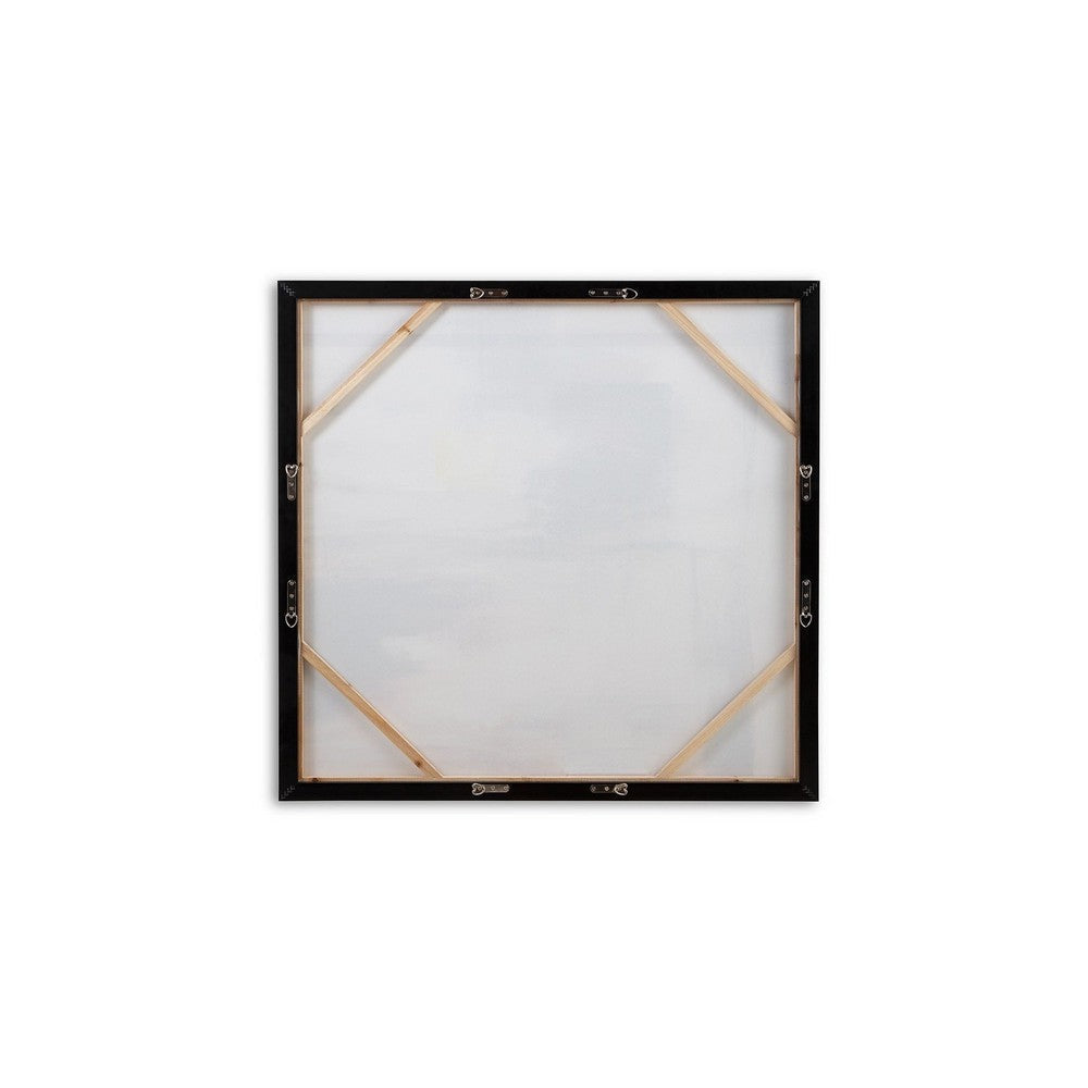 Ashley Geonie Wall Art Decor Framed Abstract Gallery Wrap Canvas 39x39 BM332303