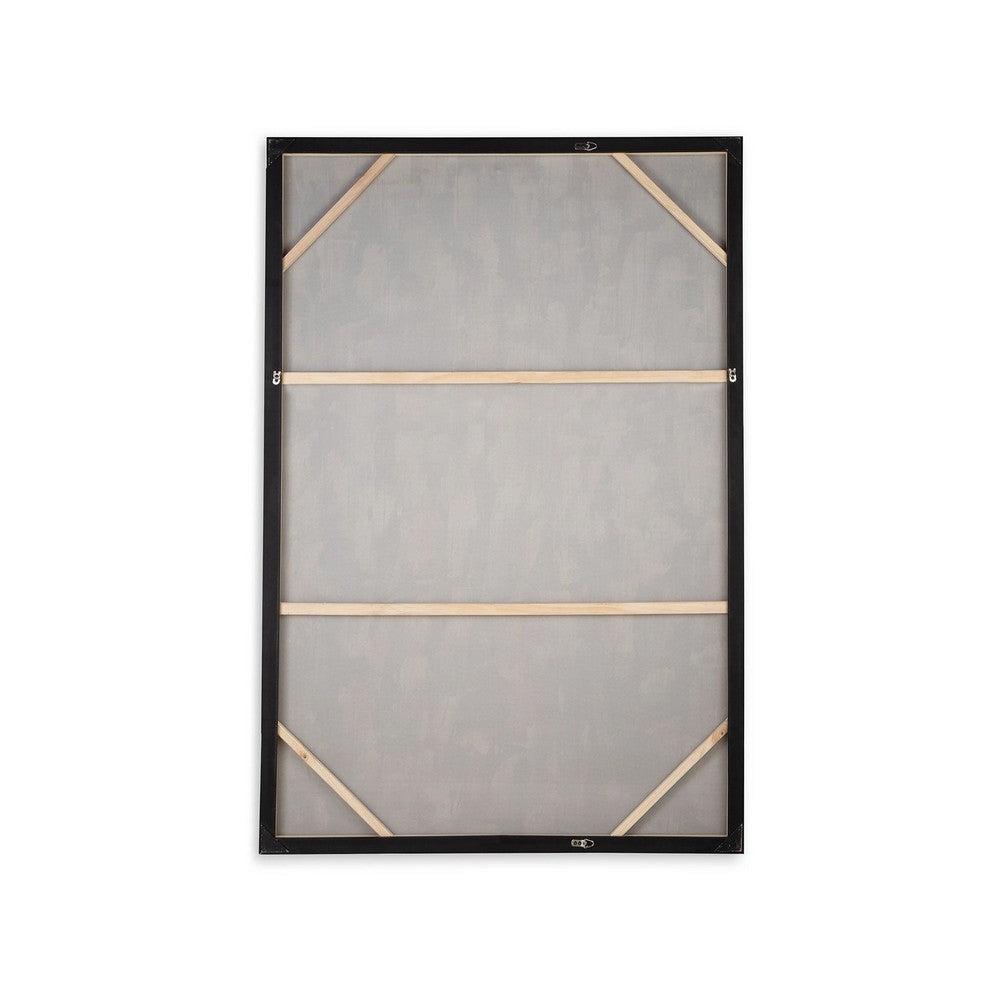 Ashley Naina Wall Art Multicolor Abstract Forest Framed Gallery Canvas 48x72 BM332308