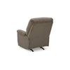 Ashley Ead Manual Rocker Recliner Chair Plush Foam Nutmeg Brown Polyester BM332314