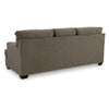Ashley Ead Sofa 4 Accent Throw Pillows Foam Nutmeg Brown Polyester 92 Inch BM332316