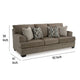 Ashley Ead Sofa 4 Accent Throw Pillows Foam Nutmeg Brown Polyester 92 Inch BM332316