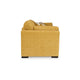 Ashley Viena Sofa 2 Accent Throw Pillows Soft Yellow Faux Velvet 92 Inch BM332338