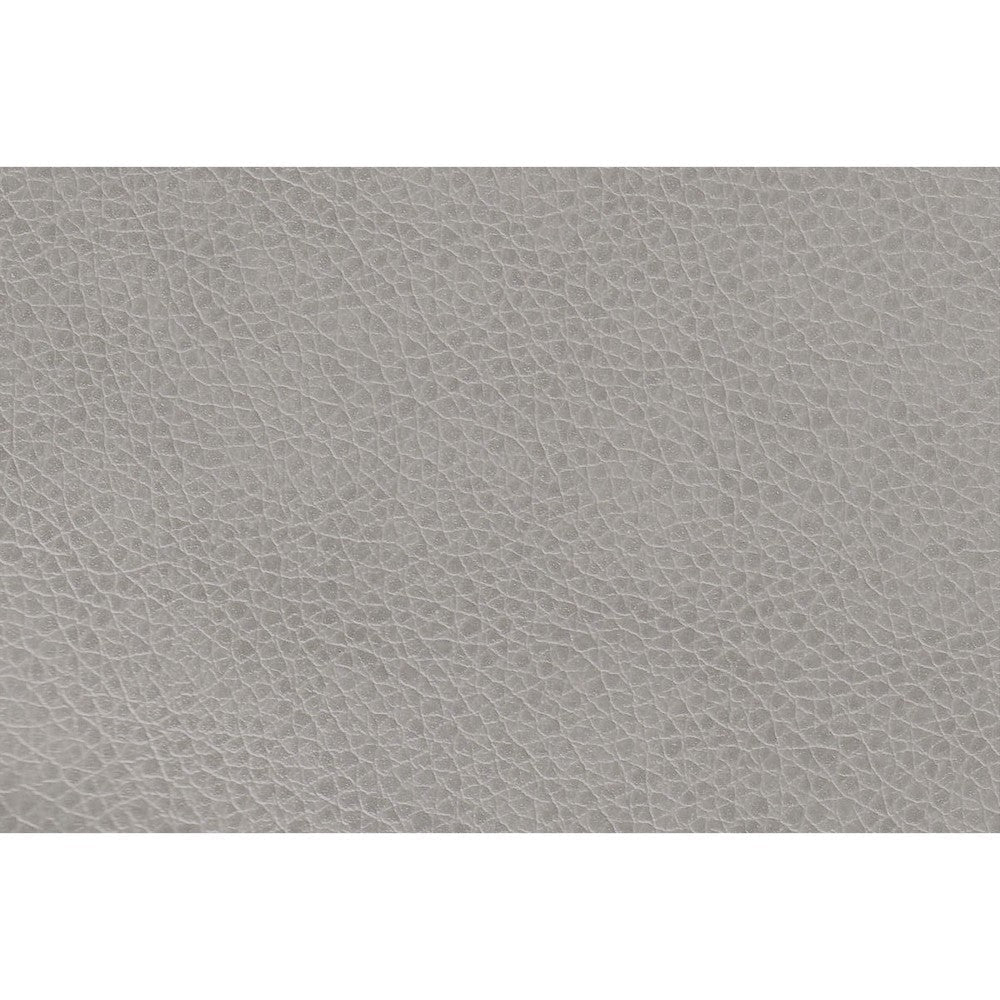 Dero Convertible Sectional Sofa Storage Chaise Gray Faux Leather BM332367