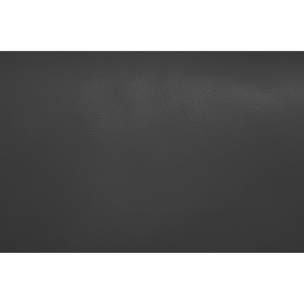 Hena 2pc Sectional Sofa w RAF Chaise Modern Style Gray Full Leather BM332417