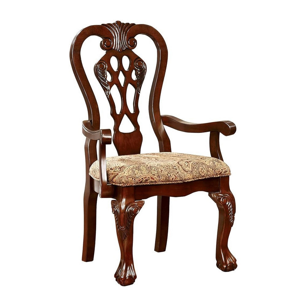 Mina 9pc Dining Table and Chair Set 72-90 Inch Extendable Top Brown BM332480