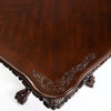 Mina Dining Table 71-89 Inch Extendable Rectangular Top Cherry Brown BM332481