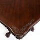 Mina Dining Table 71-89 Inch Extendable Rectangular Top Cherry Brown BM332481