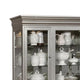 Nery China Buffet Cabinet and Hutch Wine Holder Champagne Gray Wood BM332486