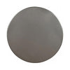Nery 5pc Dining Table and Chair Set 48 Inch Round Gray Faux Leather BM332487
