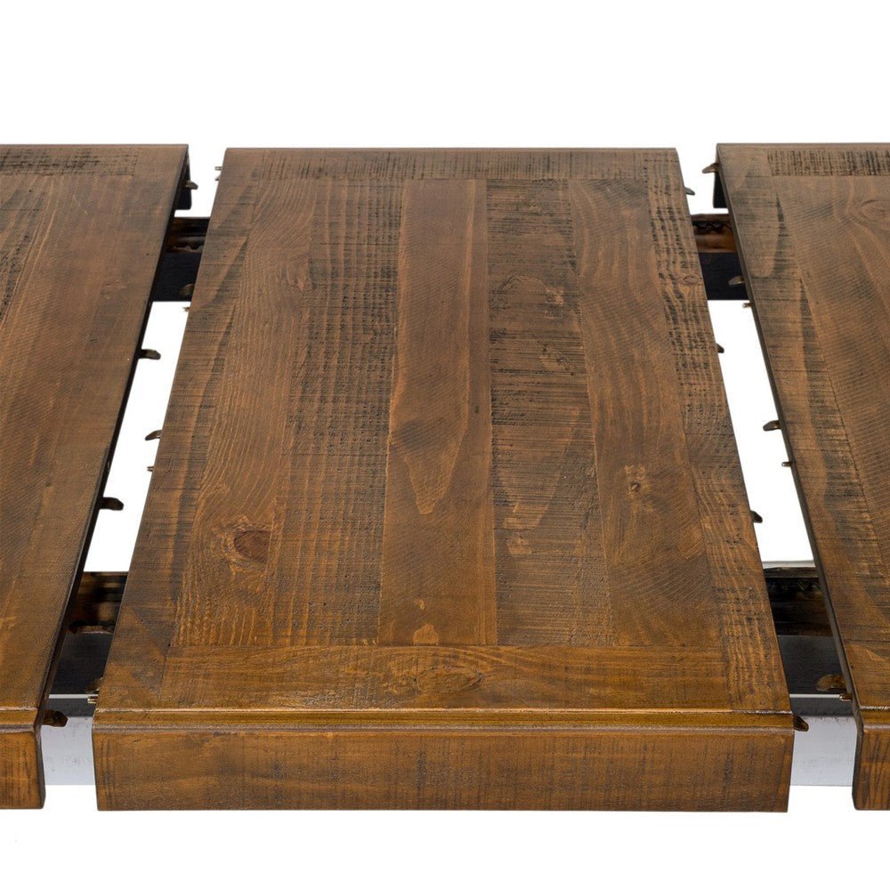 Eya 7pc Dining Table and Chair Set White and Oak Brown Wood Gray