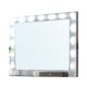 Fery Mirror w Light Bulbs USB and Power Glam Silver 44 Inch BM332606